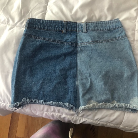 Distressed Skirt - Picture 2 of 2